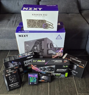 Gaming PC | GTX 1080 | i5-8600K | 32GB Trident Z RGB | NZXT Kraken X62 Bild 2
