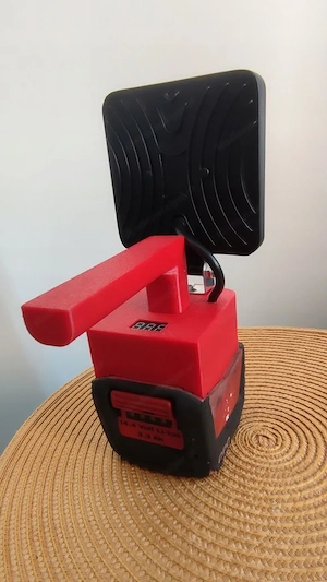 Akku-Taschenlampe HILTI f r 14,4-V-Akku-Lampe mit Griff Handgriff, dadurch einfacher und bequemer Bild 3