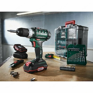 PARKSIDE  Akku-Bohrschrauber-Set  PABS 20-Li , mit 2 Akkus und Ladeger t PABS 20-Li F7 z 2 Bild 4