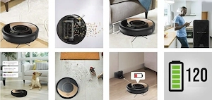Saugroboter, Wischroboter Komplettset mit Amazon Alexa Sprachsteuerungs-App Bild 3