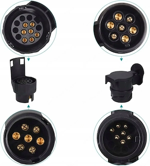 STECKER-Pr fger t f r Anh nger Funk-Steckdosentester mit 2 Adaptern 13 7 - 7 13 Bild 2