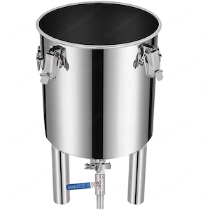 Weinfass, 30 l, Edelstahl, 430 x 560 x 330 mm, f r die Lagerung und Verteilung von Milch,  l, Wein, Bild 4