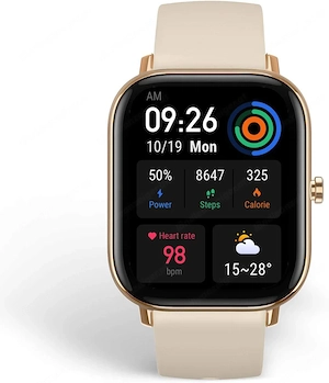 Mit ihrem Design passt die Amazfit GTS zu jedem Anlass und Outfit Bild 7
