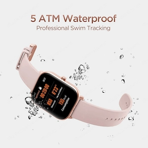 Mit ihrem Design passt die Amazfit GTS zu jedem Anlass und Outfit Bild 4