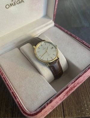 Omega DE VILLE Automatik 168.0086 Vintage Cal 1002 Inkl Rote Omega Box Bild 3