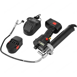 Starterset 18V Akku-Fettpresse inklusive 2x 4,0Ah Akku-Ladeger t und Koffer Bild 4