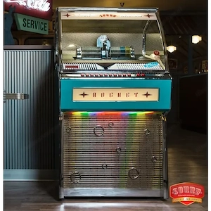 Sound Leisure Rocket 80-CD-Jukebox Türkis Bild 2
