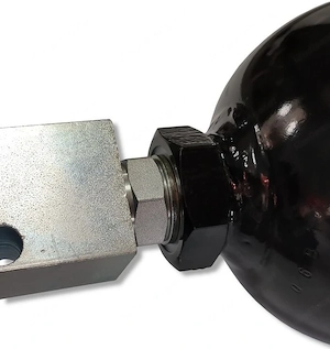 Das Kit enth lt: Hydraulikspeicher Hydraulikspeicher HDA 0,75L Gerader Anschlussnippel G1 2" - G1 2" Bild 3