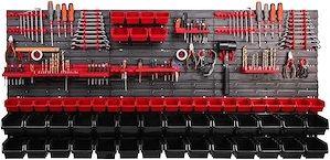 Neuer Restposten NEU in Originalverpackung Werkstattregal aus Kunststoff Gesamtgr  e 1728 x 780 mm | Bild 6