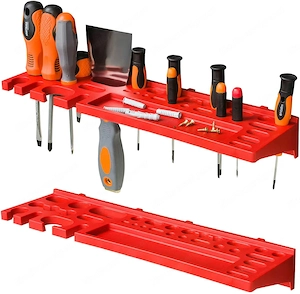 Neuer Restposten NEU in Originalverpackung Werkstattregal aus Kunststoff Gesamtgr  e 1728 x 780 mm | Bild 4