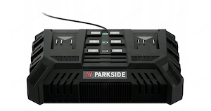 PARKSIDE  20 V Akku-Doppelladeger t  PDSLG 20 A1 , 4,5 A mit 2x2AH Akkusatz Bild 4