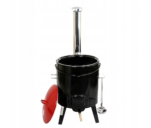 #Sale# Jagdkessel mit Kamin 14L Dutch XXXL Starter Set Bild 4
