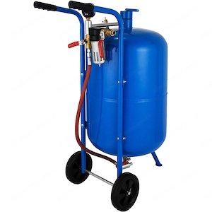 Sandstrahlger t mobiler Sandstrahler mit Zubeh r 75l Set Bild 3