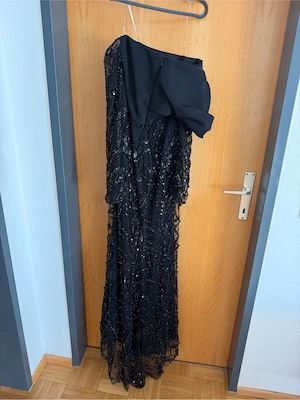 Elegantes Abendkleid Leyna Dresses Schwarz Gr. M L  Bild 2