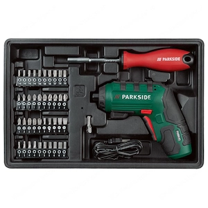 *SALE* PARKSIDE  Werkzeugkoffer Metall  PWBM A1 , mit 4V-Batterie Bild 4