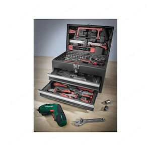 *SALE* PARKSIDE  Werkzeugkoffer Metall  PWBM A1 , mit 4V-Batterie Bild 2