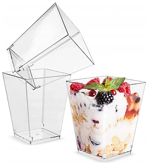 Behaelter becher sweet table fuer desserts 160ml 20 stueck gastro restaurant catering snack bar Bild 5
