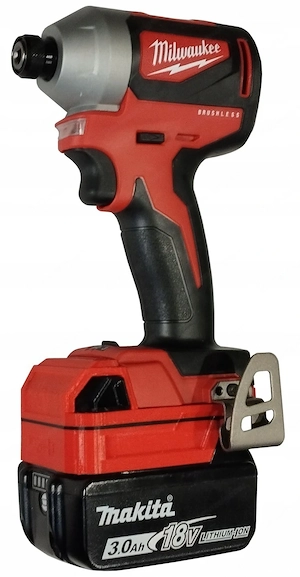 #NEU# 18-V-Akkuadapter der Makita LXT-Serie f r Milwaukee M18 18-V-Elektrowerkzeuge Bild 3