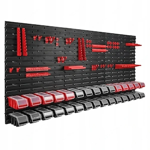 Anzahl der Beh lter: 30 Halterung 1: Werkzeugablage 384 x 111 x 50 mm Halterung 2: Werkzeugablage 19 Bild 2