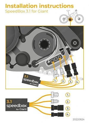 Speedbox 3.1 f r GIANT Chiptunning E-Bike-Antriebe Zuverl ssiger Tuning-Chip der 3 Bild 2