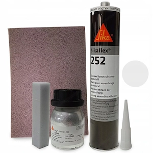 Sikaflex -112 Crystal Clear ist ein einkomponentiger, vielseitiger, transparenter Kleb- und