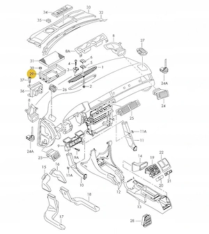 INNENRAUMFILTERGEHAEUSES Pollenfiltergehaeuse mit Dichtung AUDI A6 C5 S6 4B1819441D Bild 6