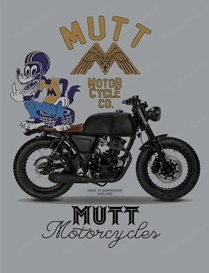 Motorrad Mutt Akita 125