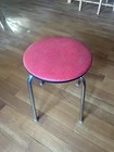 Vintage 50er Jahre Hocker Bild 2