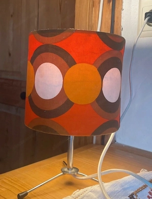 Vintage 70er Jahre Lampen Set Tischlampe Bild 2