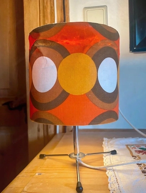 Vintage 70er Jahre Lampen Set Tischlampe Bild 3