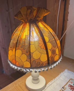Vintage 70er Jahre Lampen Set Tischlampe Bild 5