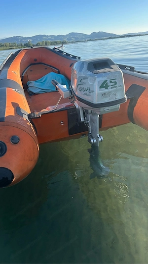 Pischel Bolero Hartrumpfschlauchboot mit Bodenseezulassung Motorboot Schlauchboot Gondel Bild 4