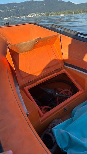 Pischel Bolero Hartrumpfschlauchboot mit Bodenseezulassung Motorboot Schlauchboot Gondel Bild 5