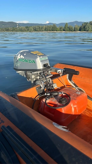 Pischel Bolero Hartrumpfschlauchboot mit Bodenseezulassung Motorboot Schlauchboot Gondel Bild 10