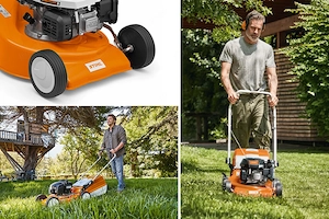 Der Rasenm her RM 248 von STIHL ist ein wendiger Benzin-Rasenm her, der sich ideal f r die Grundpfle Bild 4
