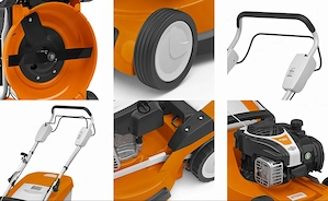 Perfekt zum Mulchen   der leistungsstarke Benzin-Rasenm her RM 2 RC! Dank des Benzinm hers STIHL RM  Bild 3