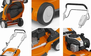 Der Rasenm her RM 248 T von STIHL ist ein wendiger Benzin-Rasenm her, der sich ideal f r die Grundpf Bild 3
