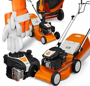 Der Rasenm her RM 248 T von STIHL ist ein wendiger Benzin-Rasenm her, der sich ideal f r die Grundpf Bild 2
