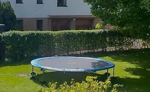 Trampolin zum Verschenken 