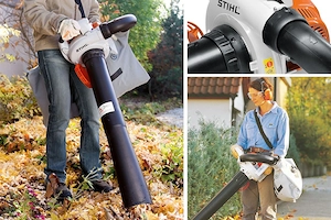 Stihl SHE 81 Leichter, ger uscharmer Elektro-Saugh cksler (1,4 kW, 230 V) im Set mit Stihl-Arbeitsha Bild 2