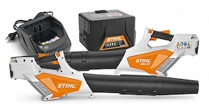 Dank der leistungsstarken STIHL Gebl se geh rt das zeitraubende Arbeiten mit Besen und Rechen der