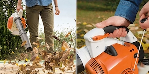Stihl BG 56 Verbrennungsgebl se   reinigt jeden Bereich! Perfekt f r Zuhause   Gebl se BG 56 perfekt Bild 3