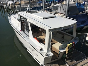 Stahlyacht, Boot, ohne Motor Bild 2