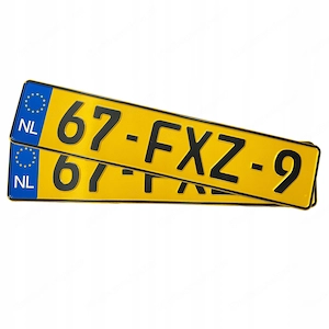 Autokennzeichen KFZ Kennzeichen fuer Sammler oder Showzwecke original gepraegt Holland Niederland