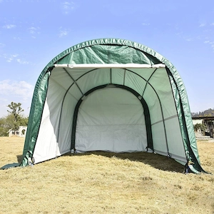 Artikel: Garage tent 3x4.6m tent garage pasture tent storage tent mobile shelter garage Hochwertiger Bild 4