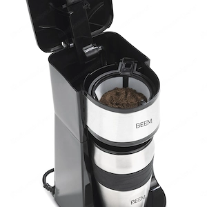 F R SINGLES & UNTERWEGS: Einzelfilter-Kaffeemaschine mit Isolierbecher to go GENUG F R EINEN BECHER  Bild 4