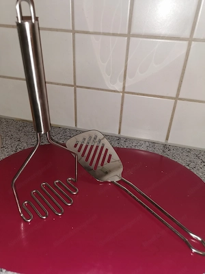 Bratwender Küchenprofi Edelstahl neuwertig (leider schlechtes Bild)
