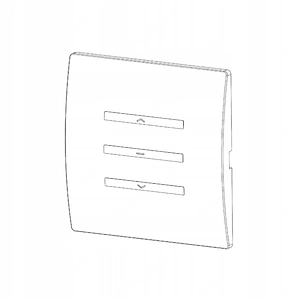 Aluprof DC 229 Fernbedienung f r Rollladen-Wandschalter mit integriertem 1-Kanal-Funk-Rollladen Bild 3