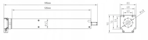 Inel YYGL45M Motor mit Not ffnung, verkabelte N-50 NHK Rolll den, Au enrolll den, Rolll den Bild 3
