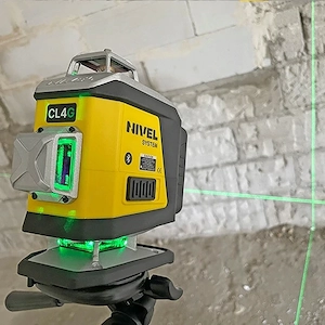 Nivel system cross laser cl4g green set vermessung baustelle galabau Bild 7